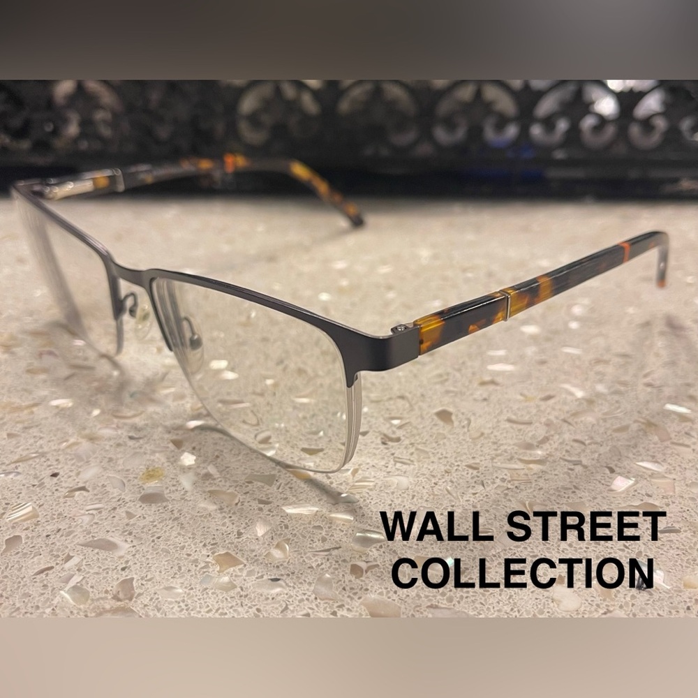 Wall Street Glasses Brown